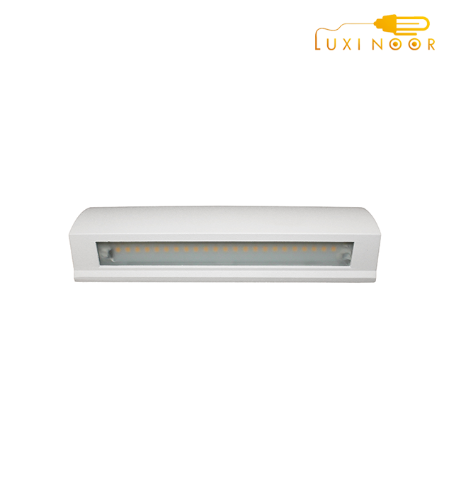 چراغ دیواری و حیاطی 6 وات بدنه سفید و مشکی FEC کد 3206