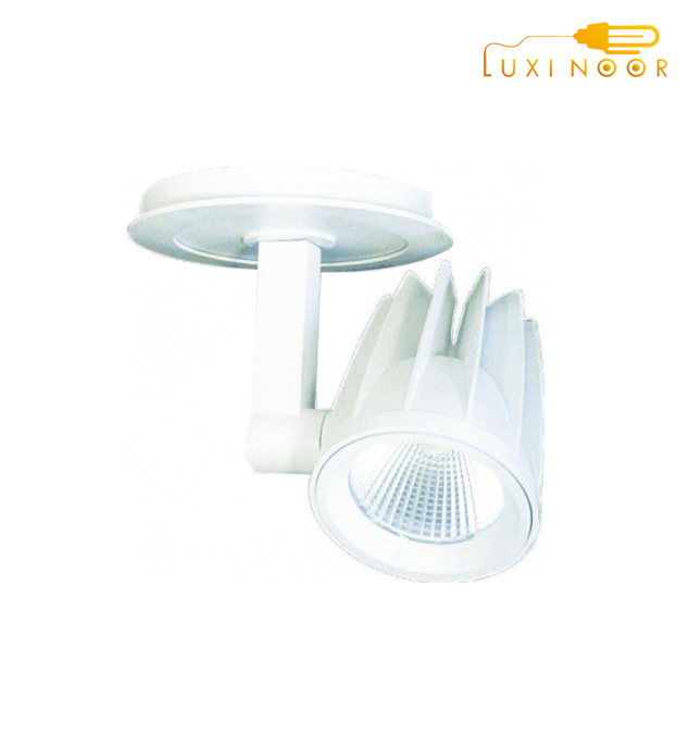 چراغ سقفی توکار COB بازویی فروشگاهی ویترینی نمایشگاهی مدرن گرد لوکس 30 وات SPN کد BA411