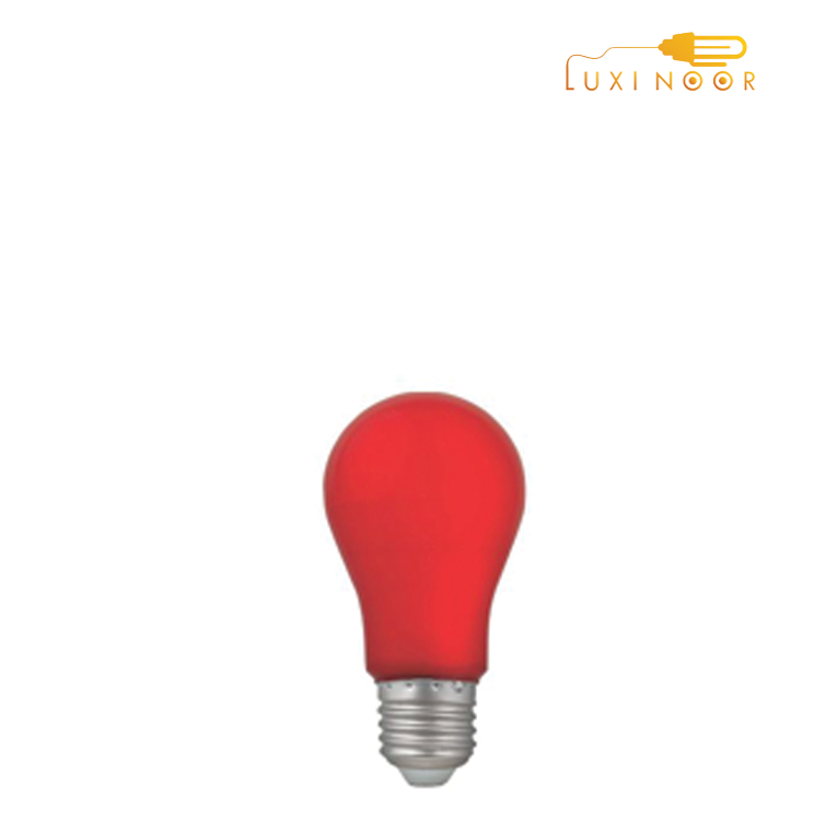 لامپ LED ادیسونی کم مصرف رنگی تزئینی 9 وات نمانور کد A60