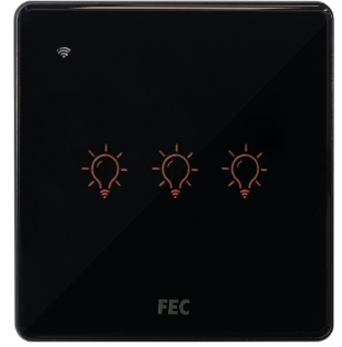 کلید WIFI سه پل FEC کد SW03