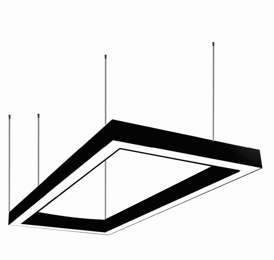 چراغ لاینر آویز مستطیل M 1*2 اف ای سی 120 وات -L5050RC