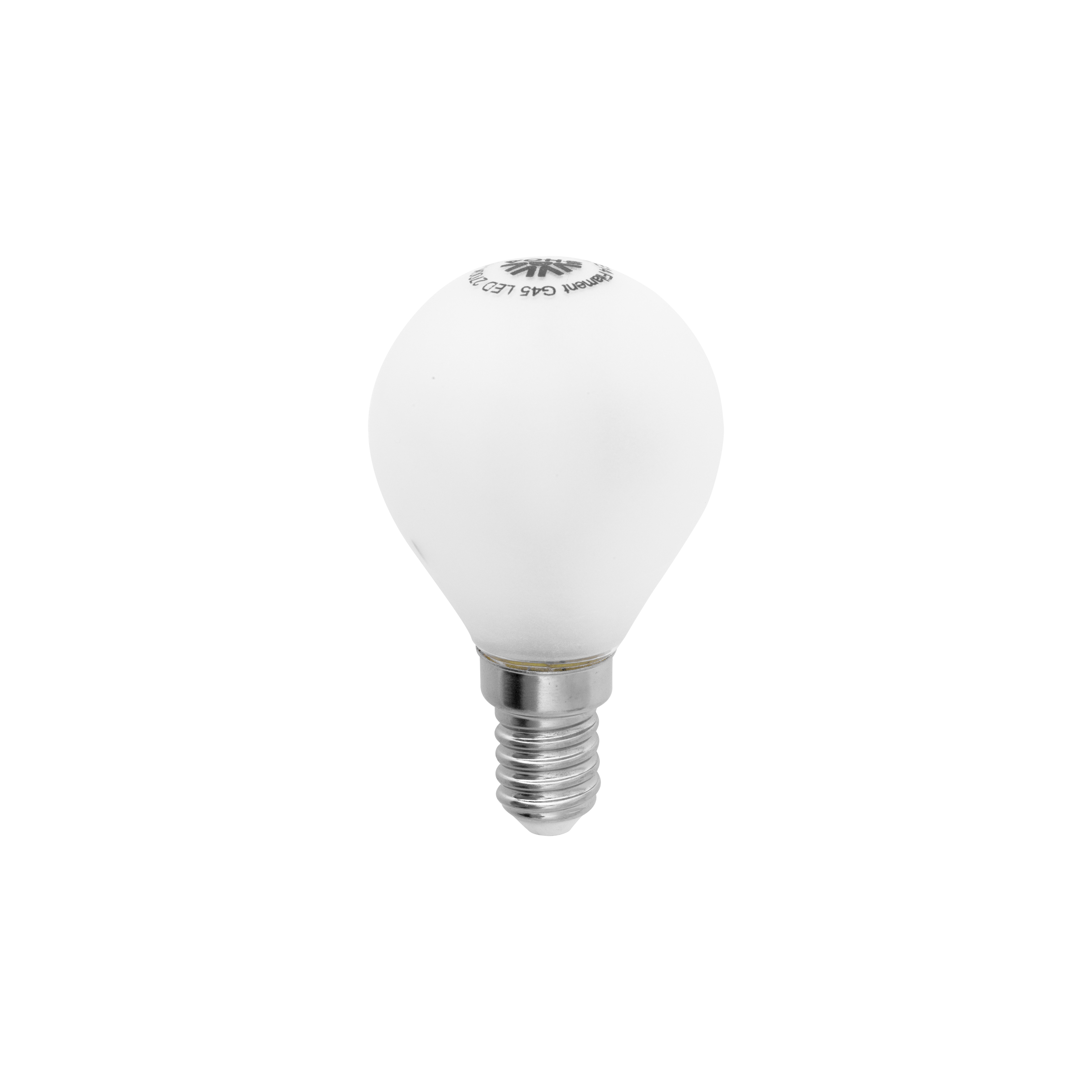 لامپ LED فوق کم مصرف حبابی لوستری 4.5 وات شعاع کد G45-F