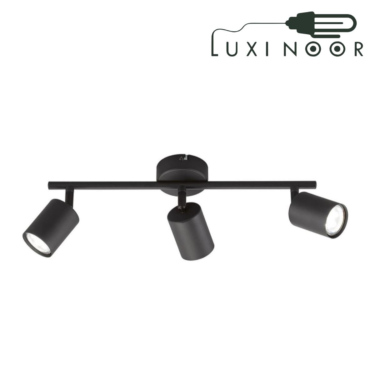 چراغ دیواری متحرک کد W103 مشکی LUXNOOR-W103/3 