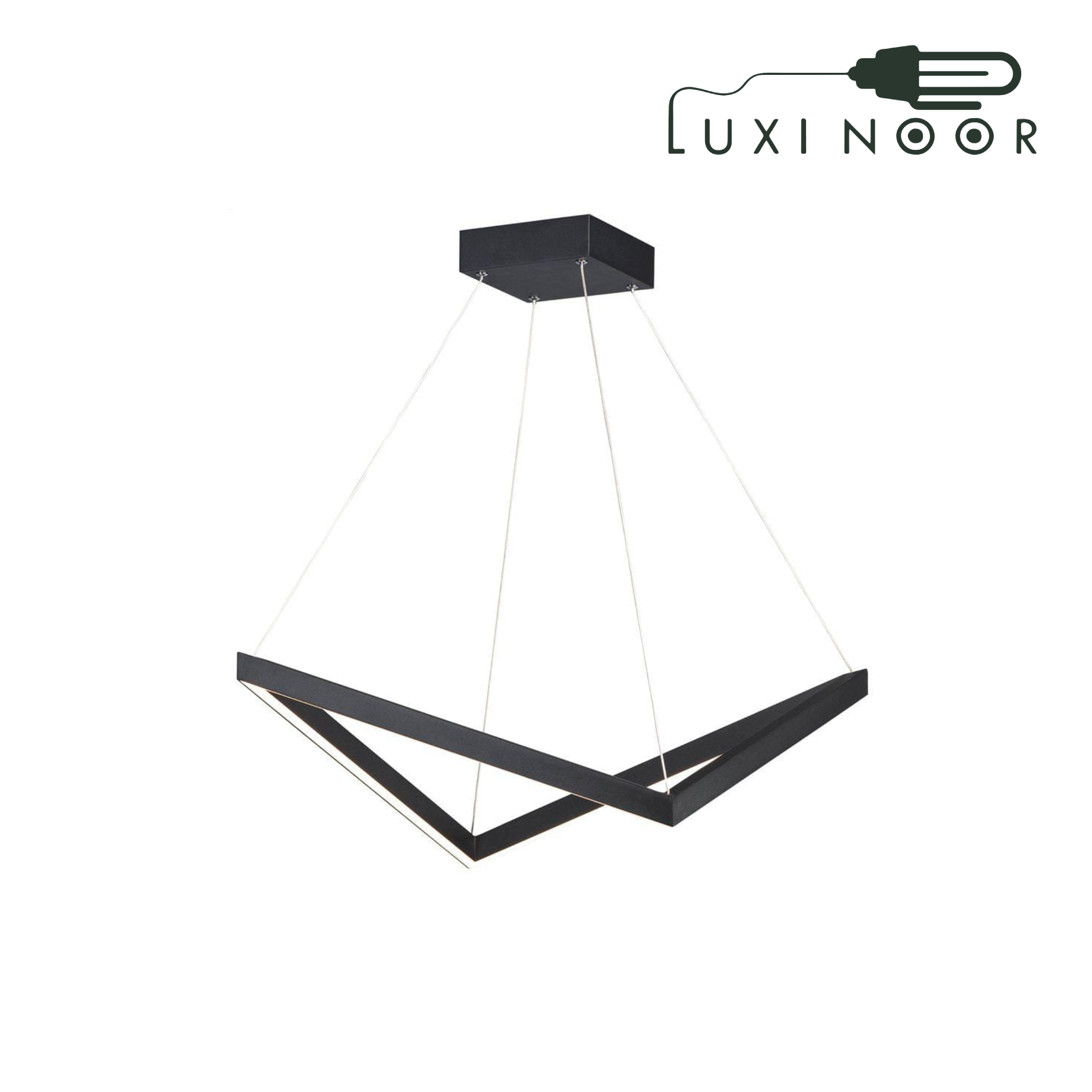 لوسترلاینرمربع نامتقارن آویزمدرن 134w آقای نور مدل MR2