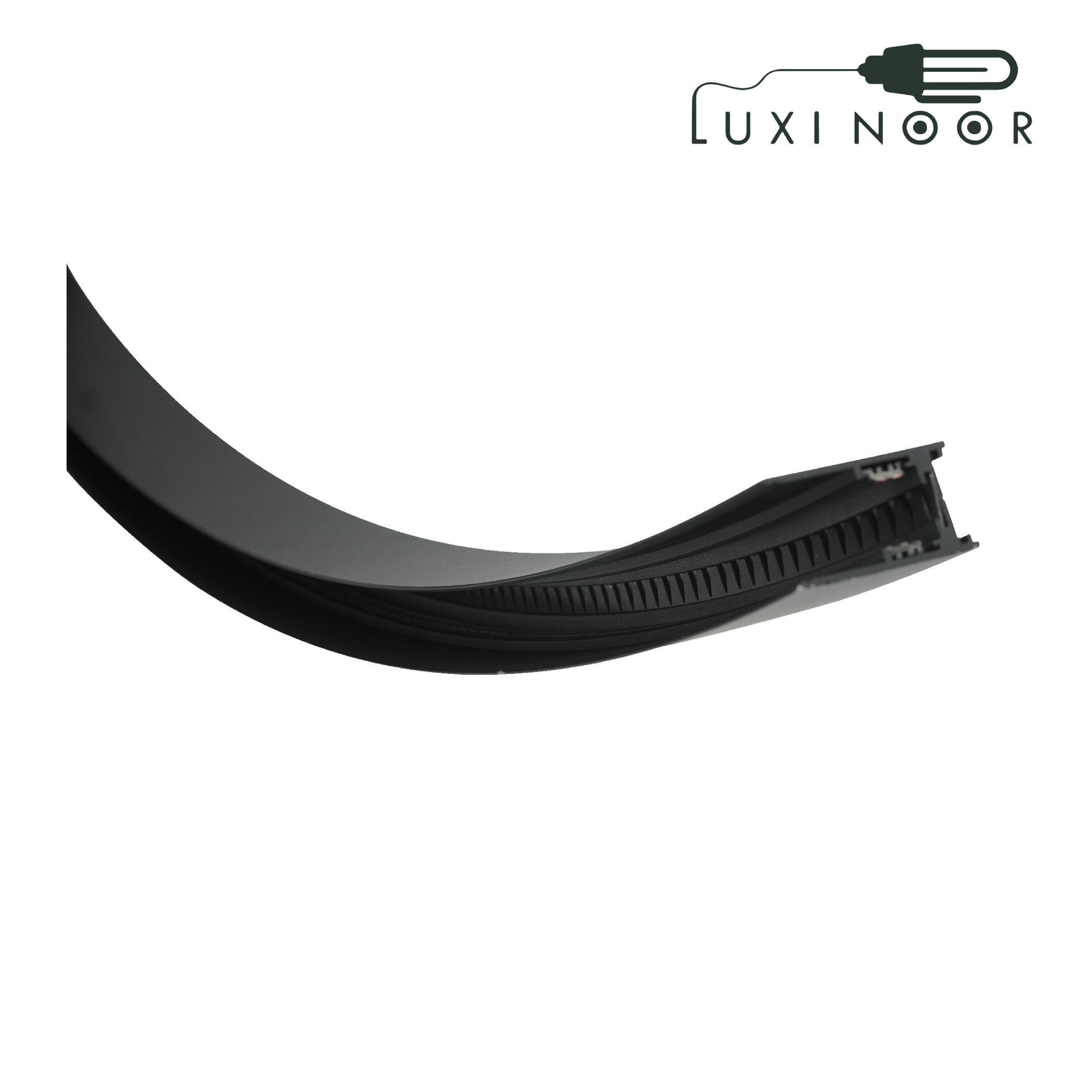 ریل منحنی روکار120 سانت آقای نور مدل MR100-120c 