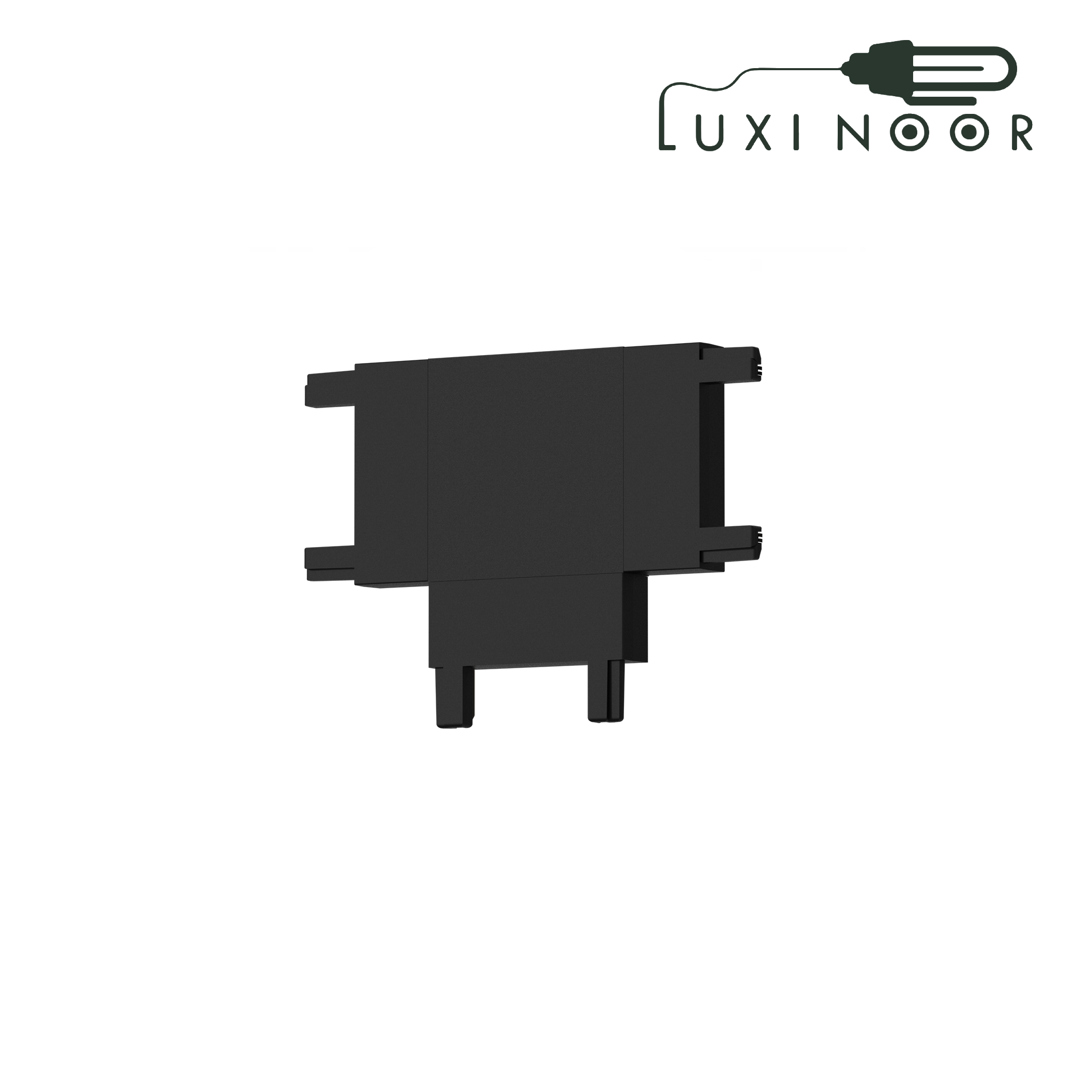 کانکتور ریل مگنتی سه طرفه سقفی روکار اسلیم شعاع کد SH-T26-A-T