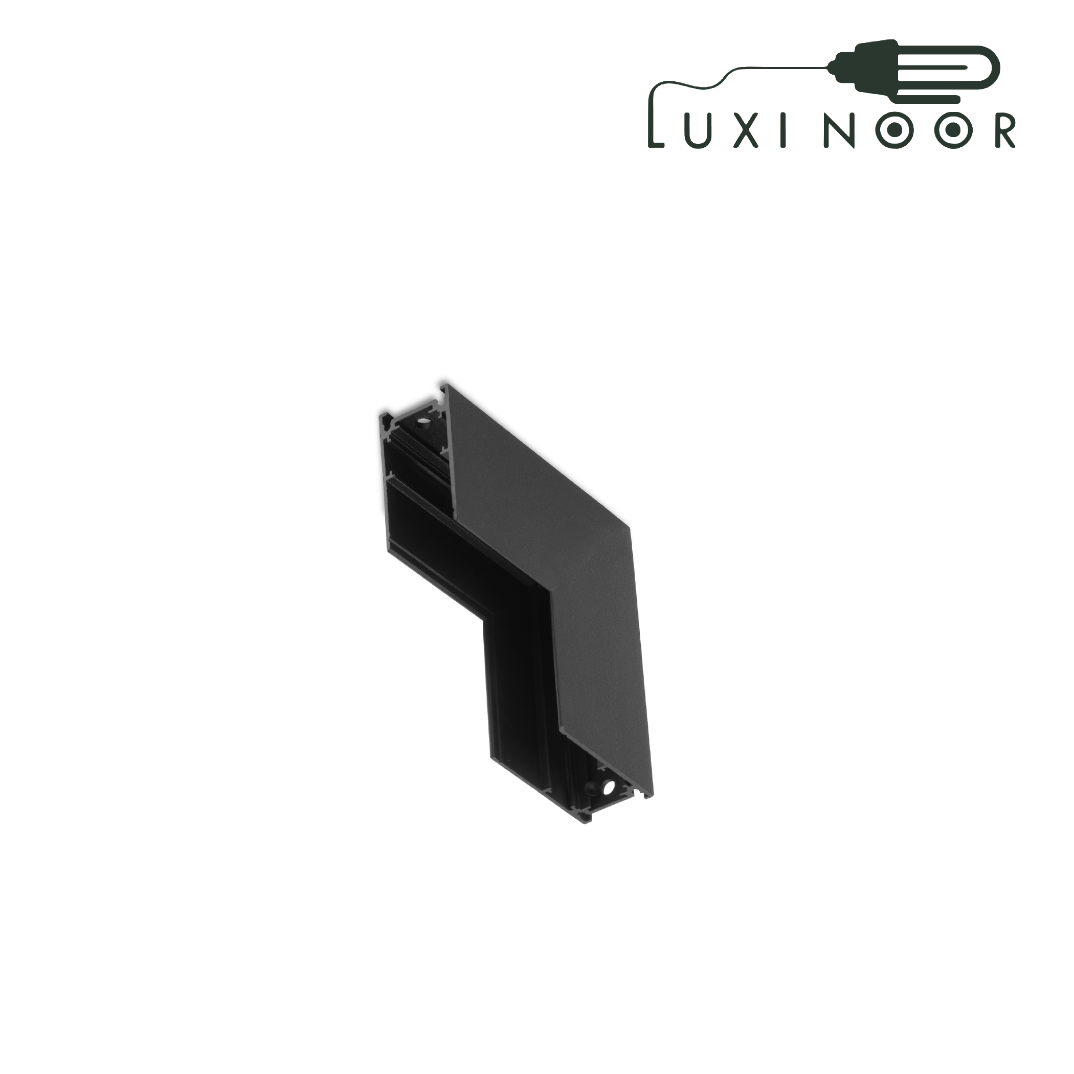 رابط اتصال ریل مگنتی روکار سقف به دیوار شعاع کد SH-MSRC-2M