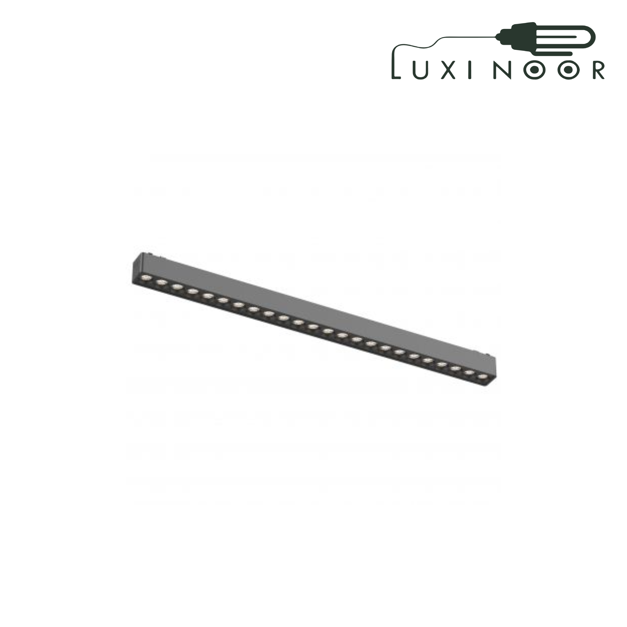 چراغ ریلی مگنتی خطی نقطه ای ثابت اسلیم 24وات شعاع OSRAM کد SH-MG-01