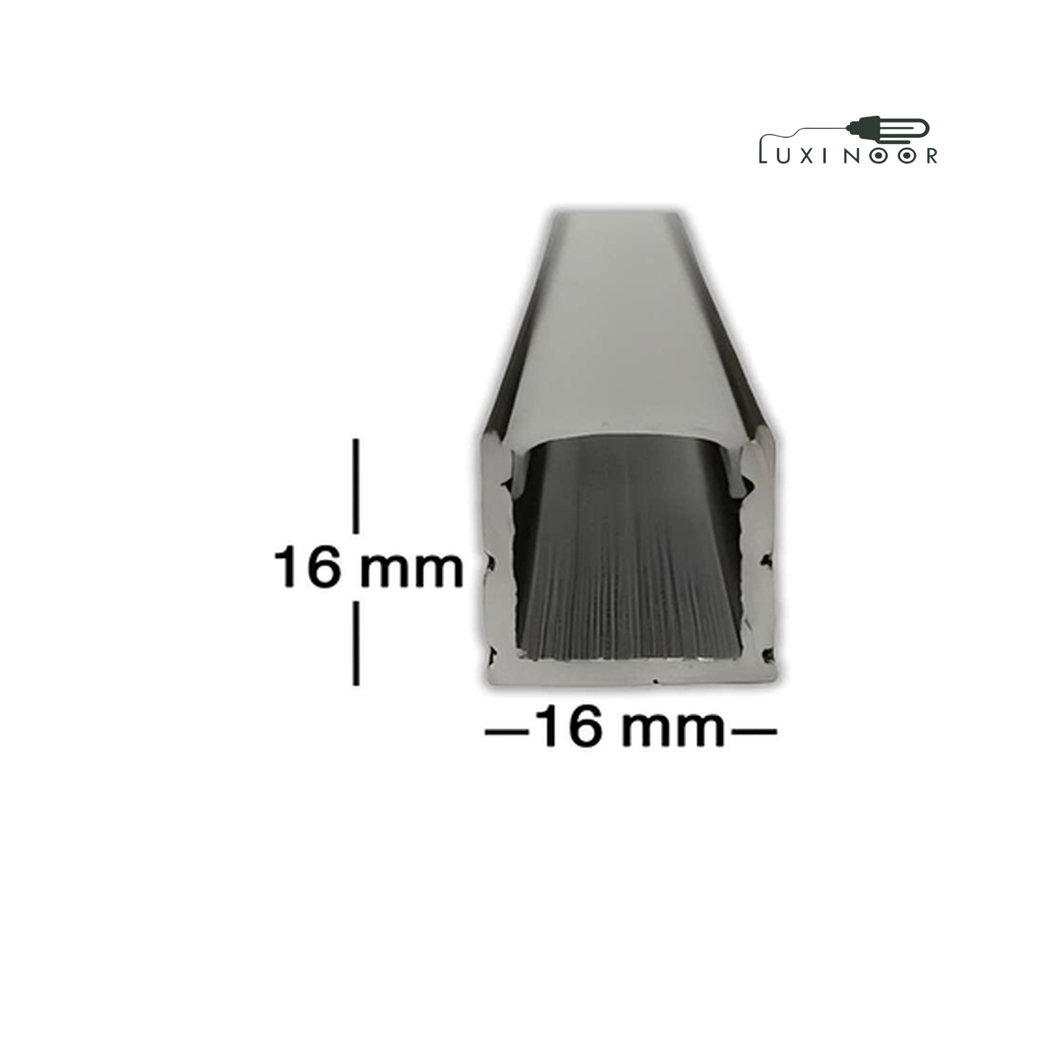 پروفیل چراغ خطی لاینر روکار توکار تک لاین - کد 2