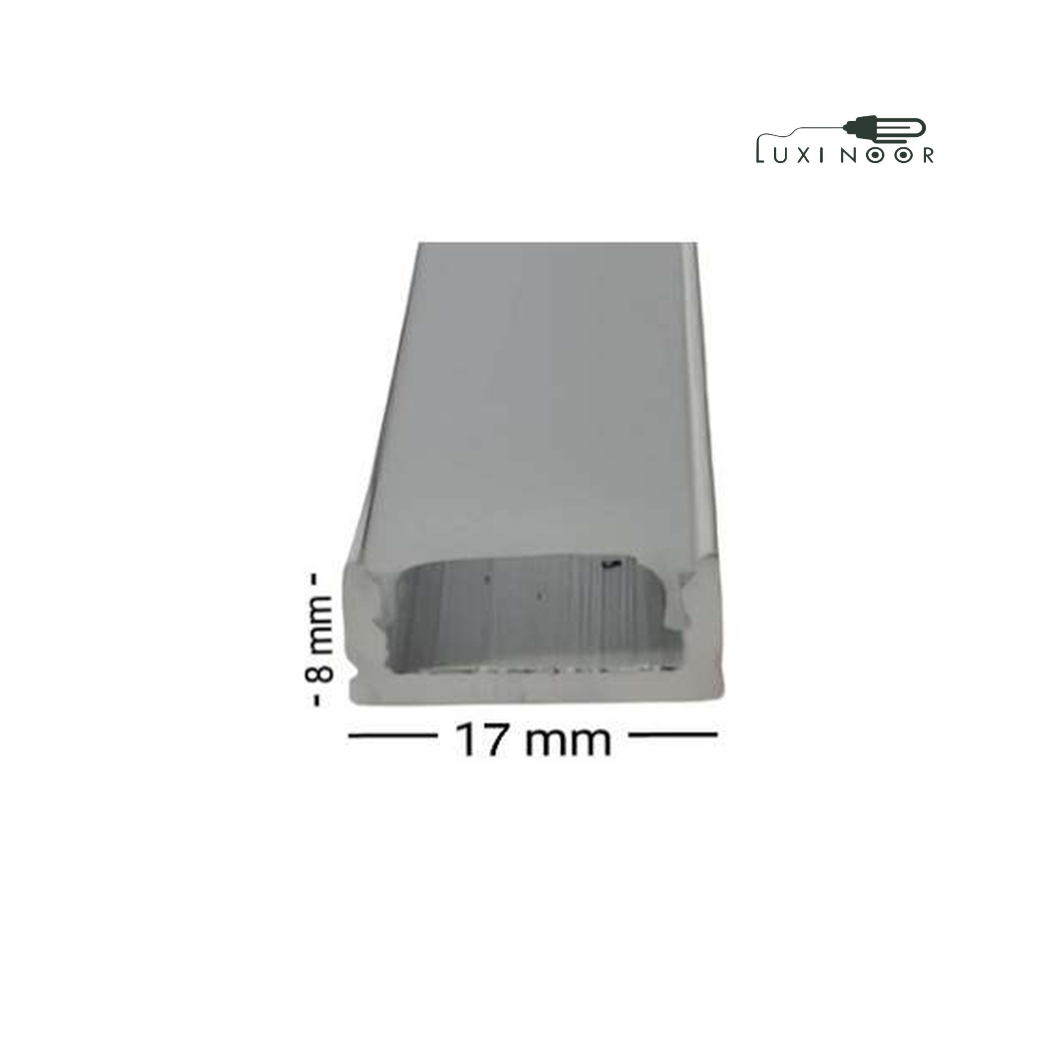 پروفیل چراغ خطی لاینر روکار توکار تک لاین - کد 15