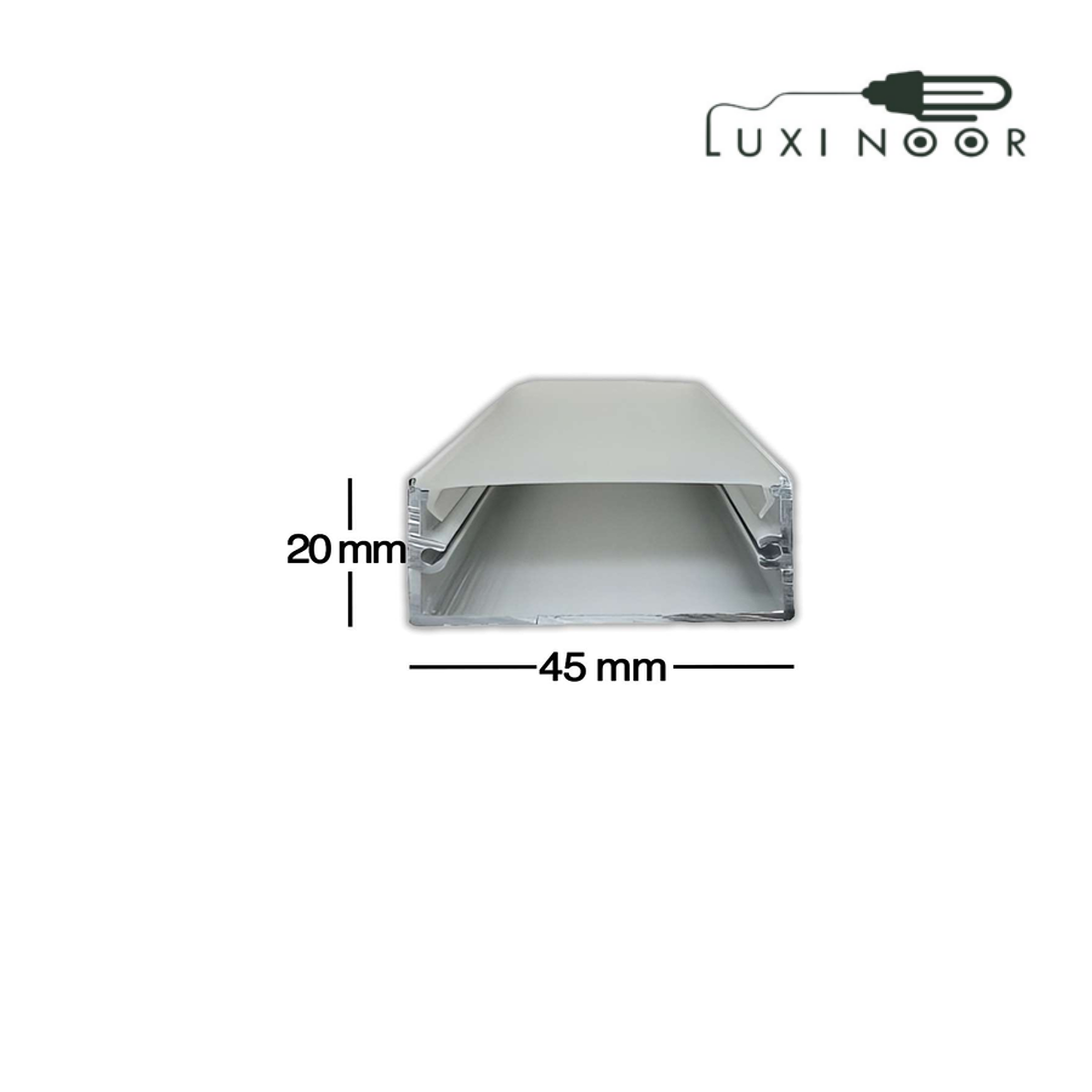 پروفیل چراغ خطی لاینر روکار توکار سه لاین - کد 14