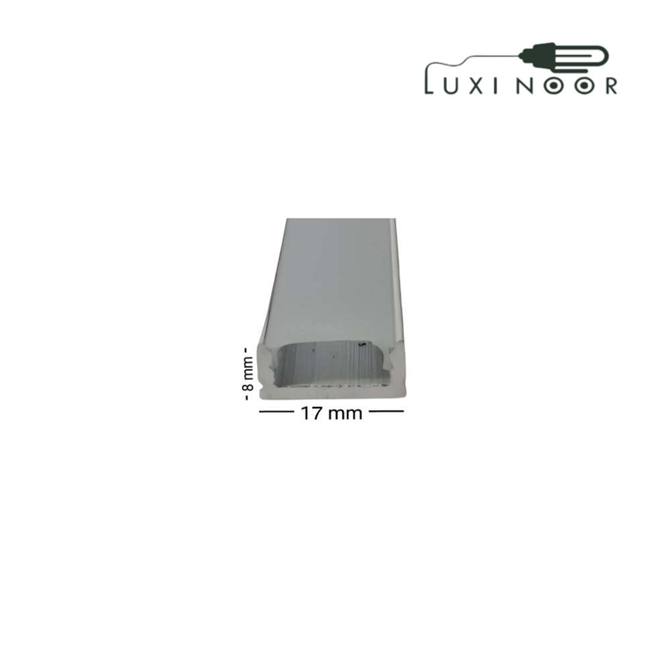 پروفیل چراغ خطی لاینر روکار توکار تک لاین - کد 15