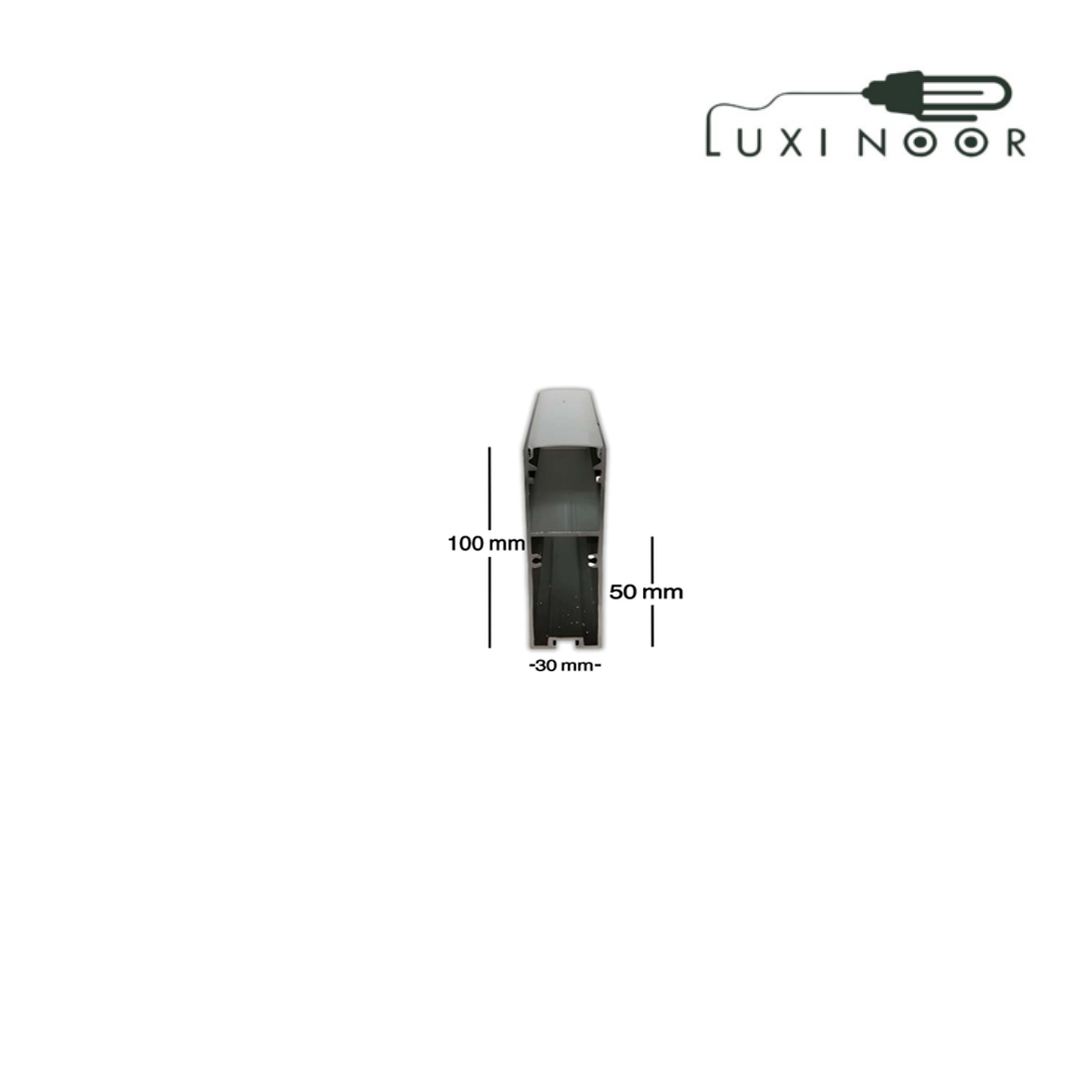 پروفیل چراغ خطی لاینر آویز دو لاین - کد 29