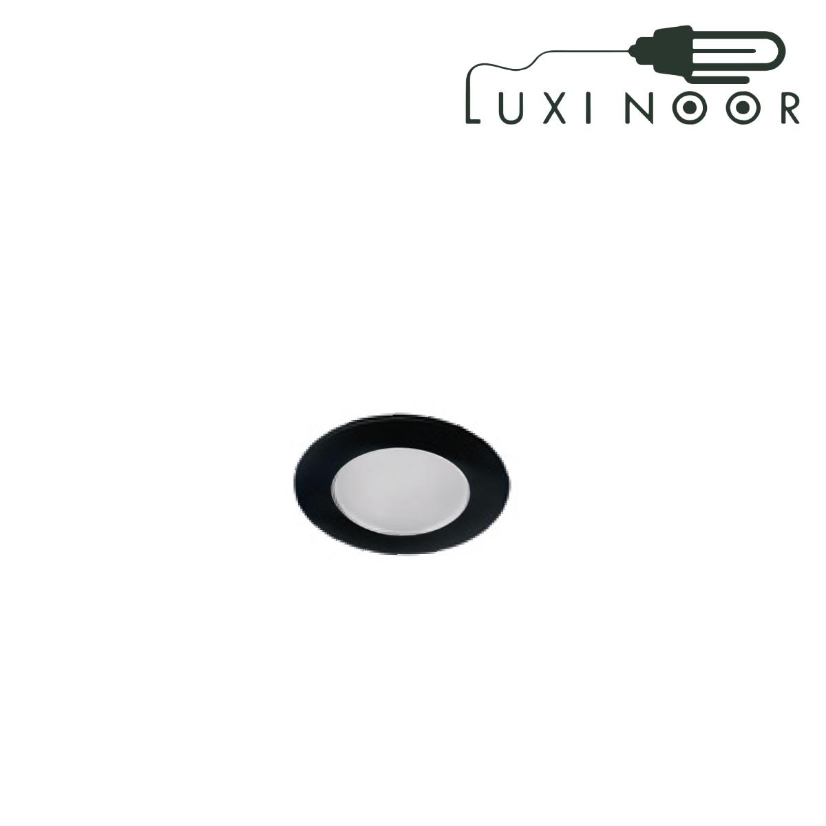 فریم قاب هالوژنی برش 6 سانتی متری سقفی توکار آلومینیومی گرد ثابت مدرن ارزان لامپ‌خور شعاع کد 1029