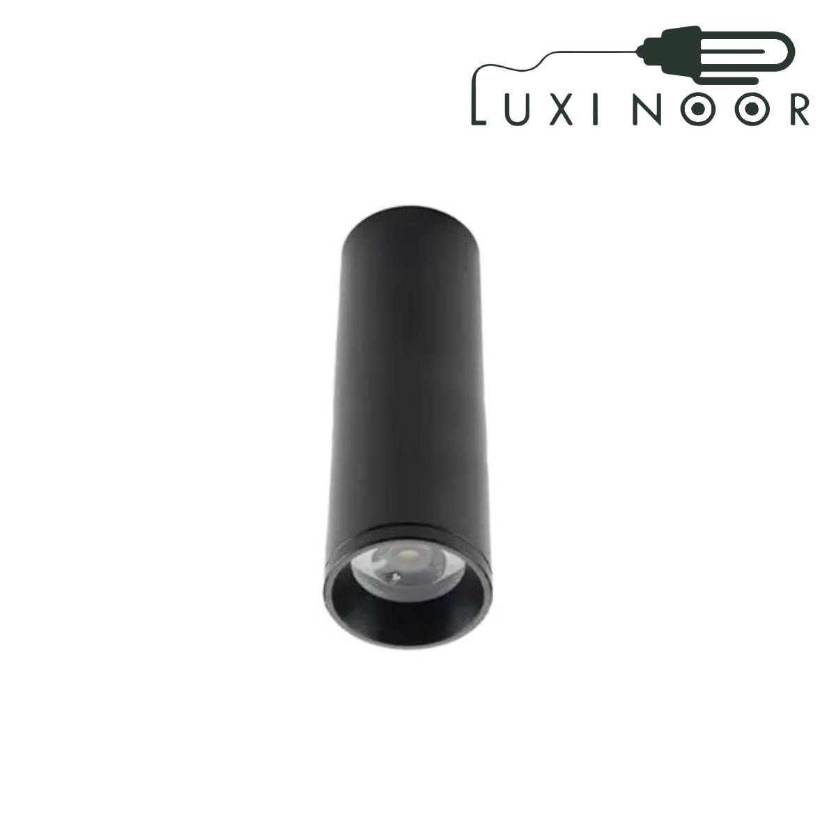 چراغ سقفی روکار استوانه 20 سانتی مشکی