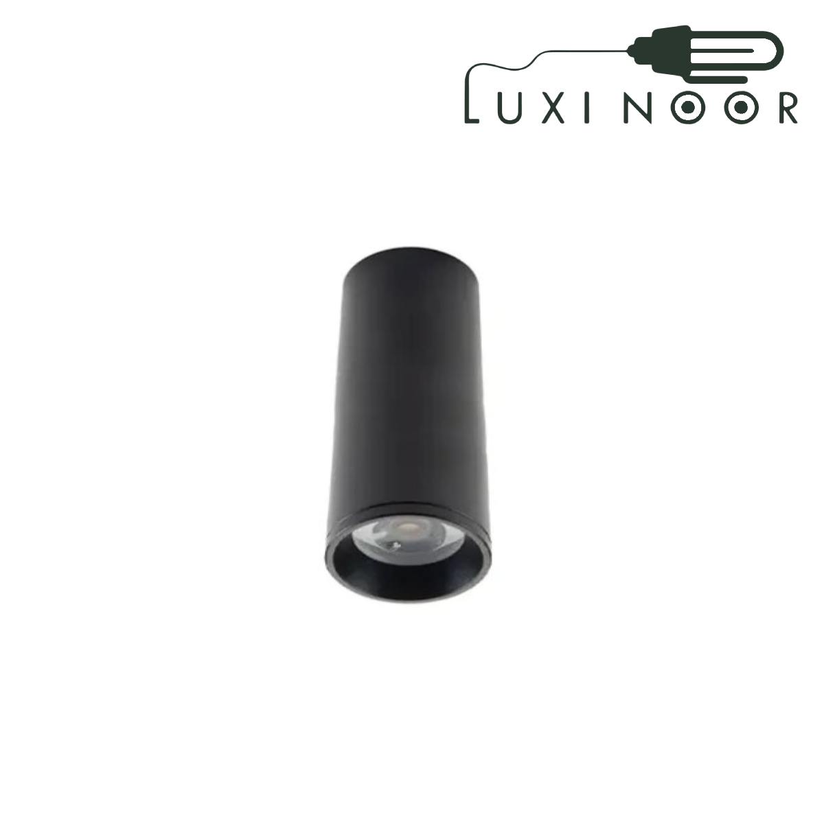 چراغ سقفی روکار استوانه ای 15 سانتی مشکی