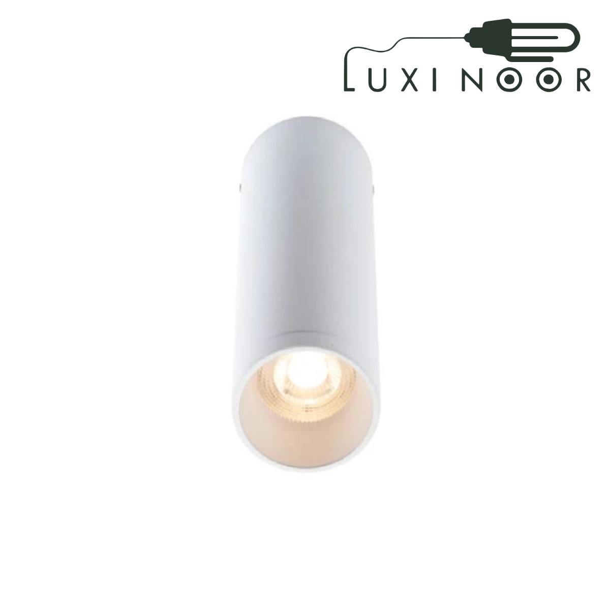 چراغ سقفی روکار استوانه 30 سانتی سفید