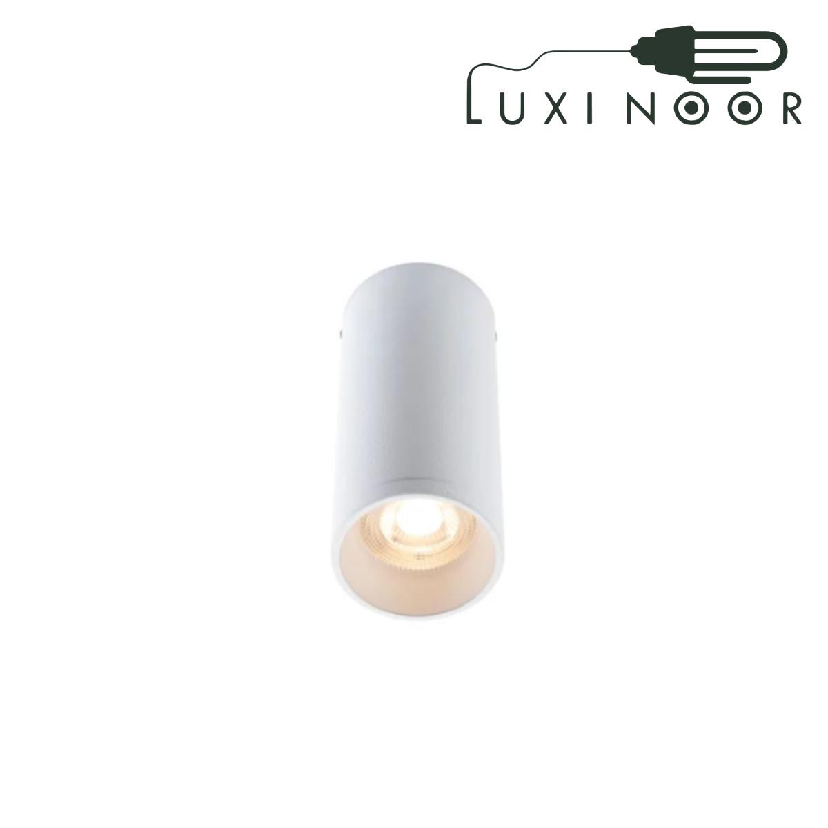 چراغ سقفی روکار استوانه ای 10 سانتی سفید