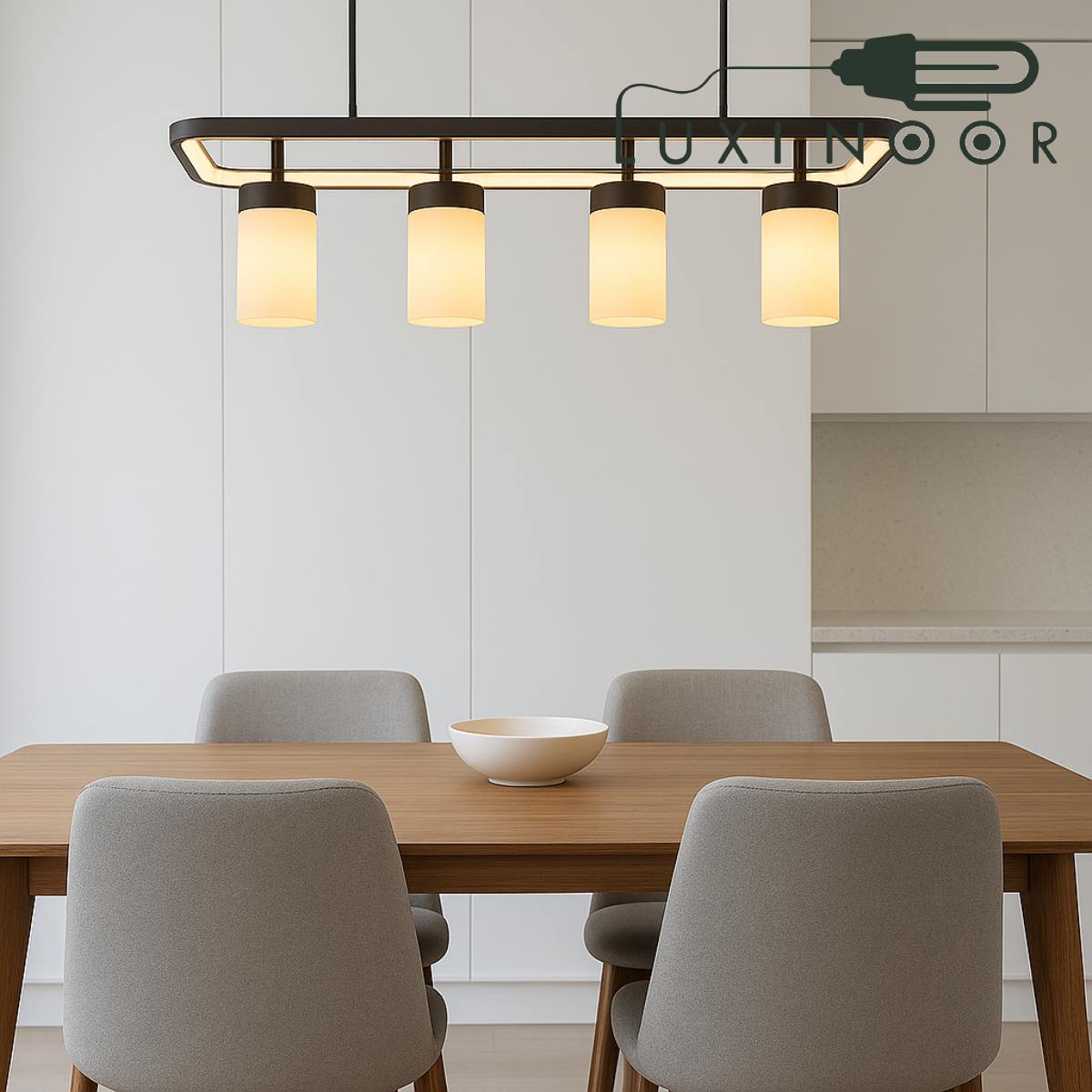 لوستر مدرن بالای کانتر P4401/4