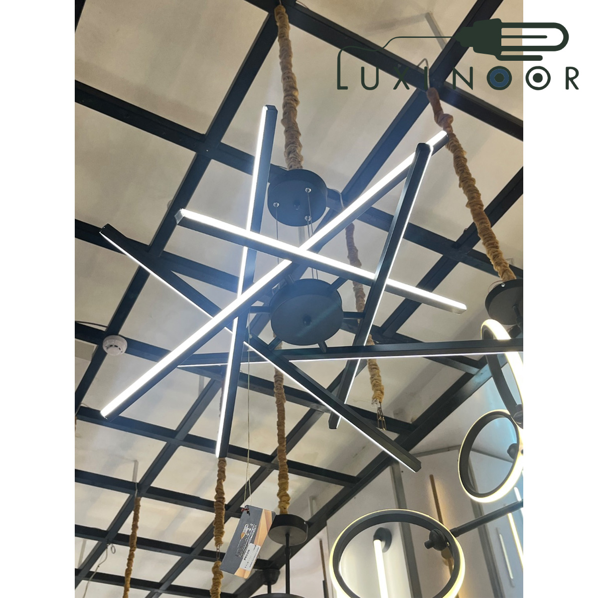 چراغ آویز مدل خطی قابل تنظیم P604/6