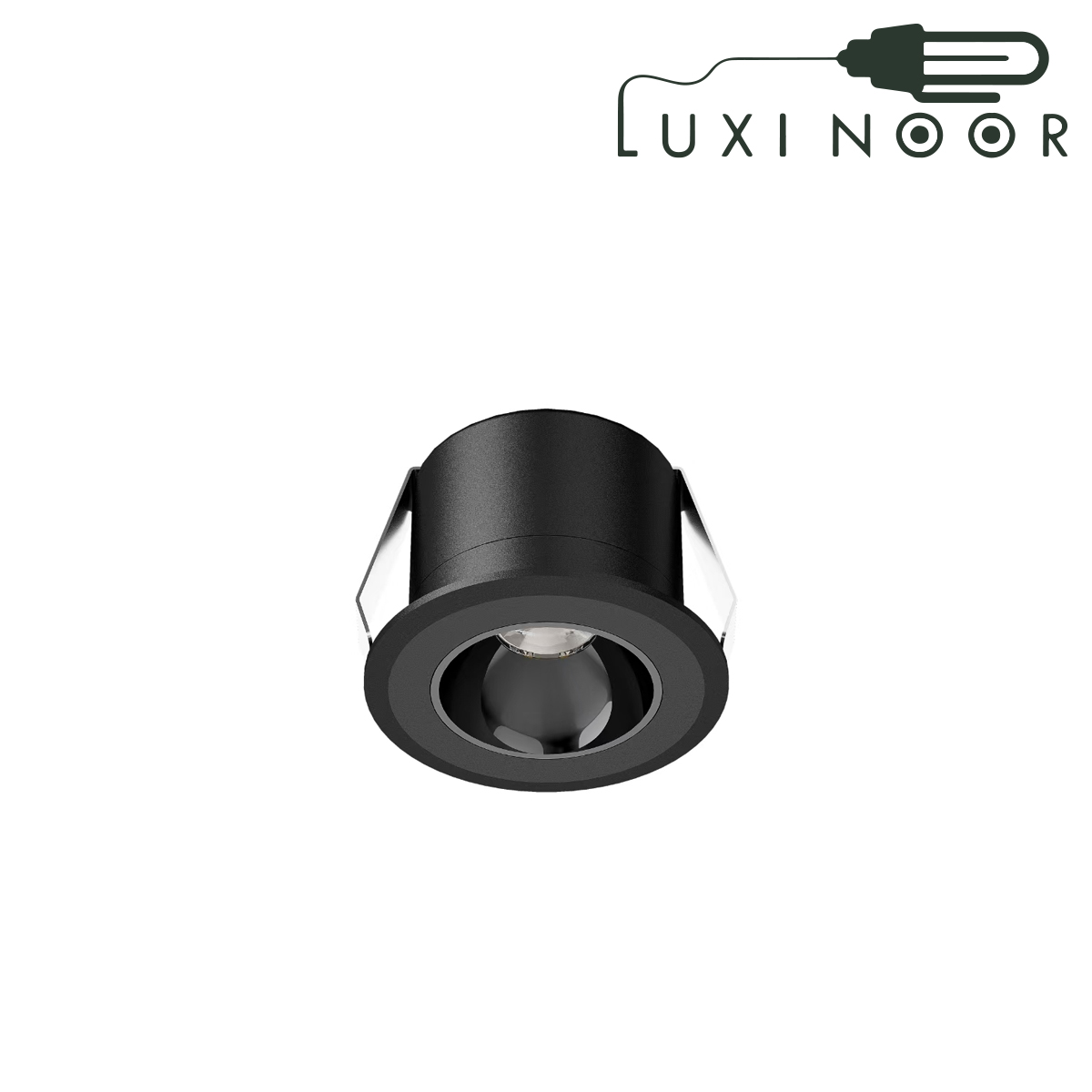 چراغ سقفی توکار مشکی شعاع SH-A925-1.5W