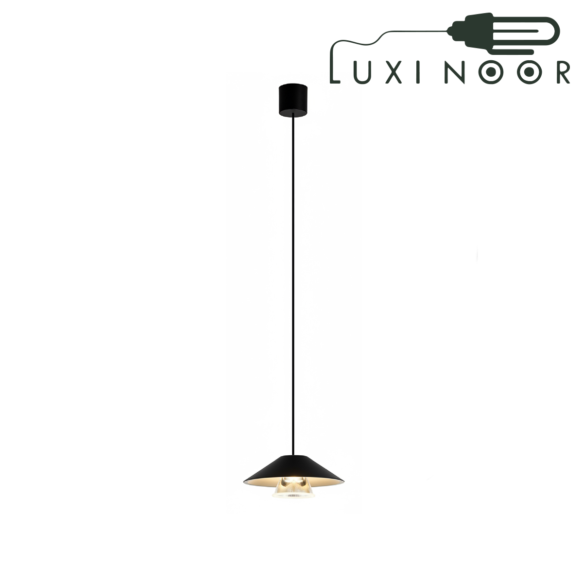 چراغ آویز مدرن جدید مشکی شعاع مدل SH-0280-6W