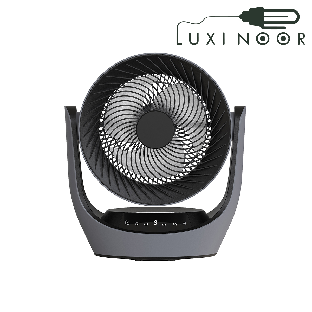 پنکه شارژی چراغ دار پرتابل شعاع مدل SH-L2839