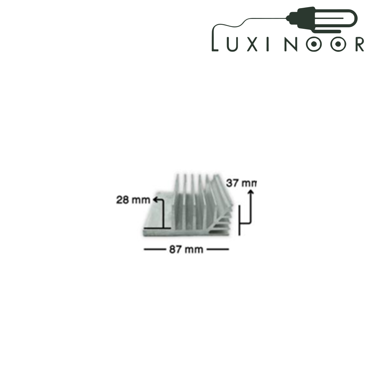 هیت سینک شاخ گوزنی یک طرفه 87 در 37 میلیمتر