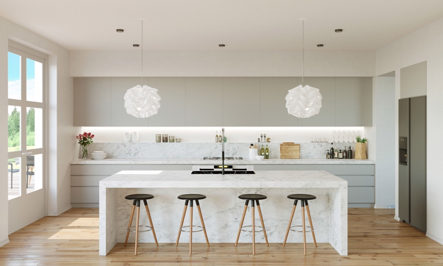 نکات مهم در نورپردازی آشپزخانه