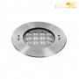 چراغ استخری و آب نما مولتی کالر توکار فلت 24 وات شعاع کد B4ZB1218