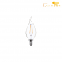 لامپ LED ادیسونی رشته‌ای فوق کم مصرف شمعی لوستری 4 وات شعاع کد C35L-C