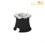 چراغ دفنی LED ضد آب کف باغچه گرد نور سفید 2 وات SPN کد LSDM30