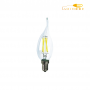 لامپ ادیسونی رشته‌ای کم مصرف شمعی کوچک لوستری 5 وات نمانور کد CA35