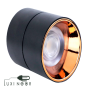 چراغ روکار متحرک COB مدل FEC-517-12W بدنه مشکی  1