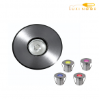 لامپ LED استخری و آب نما توکار مولتی کالر فلت 3 وات شعاع کد B4A0106 