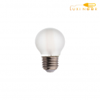 لامپ LED فوق کم مصرف حبابی کوچک لوستری 4 وات شعاع کد G45-F