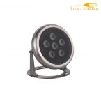 چراغ ال ای دی استخری و آب نما ضد آب رنگی روکار 12 وات SPN کد LSSX -15