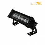 چراغ وال واشر LED ضد آب 20 سانتی متری بدنه سیلور و مشکی پرنور لوکس رنگی نورپردازی نمای بیرون ساختمان ویلا و ستون 6 وات FEC کد T76B