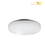 چراغ هالوژن سقفی روکار ال ای دی SMD گرد پلاستیکی مدرن لوکس تزئینی بدنه سفید ضد آب 18 وات شعاع کد 280C