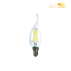 لامپ فیلامنتی شفاف 6 وات پایه E14 نمانور کد CA35