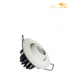 چراغ هالوژن سقفی توکار گرد متحرک کوچک انگشتی ارزان 3 وات نمانور کد 303R03