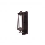دیوارکوب دیواری مدرن پذیرایی لوکس فانتزی فلزی مشکی لامپ‌خور لوکسی نور کد W404