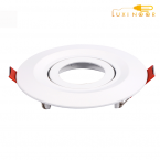 فریم قاب هالوژنی سقفی توکار برش 9 پلاستیکی گرد متحرک ارزان لوکس مدرن SPN کد XB4065R
