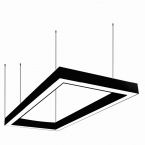 چراغ لاینر آویز مستطیل M 1*2 اف ای سی 160 وات -L5050RC