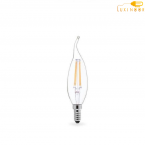 لامپ LED رشته‌ای ادیسونی کم مصرف شمعی لوستری 4.5 وات شعاع کد CF35