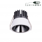 چراغ سقفی توکار COB اف ای سی مدل FEC-345-12W مشکی طرح تترا 
