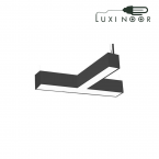 چراغ خطی لاینر آویز اف ای سی طرح تی FEC-120/80M-L5050T-180W