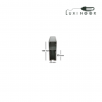 پروفیل چراغ خطی لاینر آویز دو لاین - کد 29