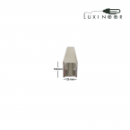 پروفیل چراغ خطی لاینر روکار توکار تک لاین - کد 35