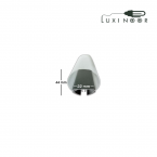 پروفیل چراغ خطی لاینر آویز دو لاین - کد 43